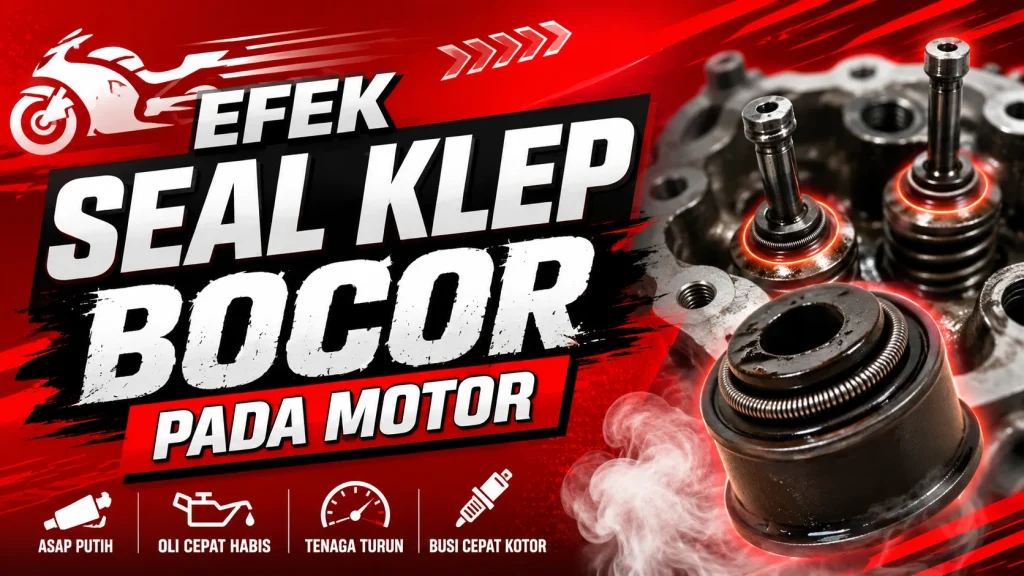 Efek Seal Klep Bocor pada Motor