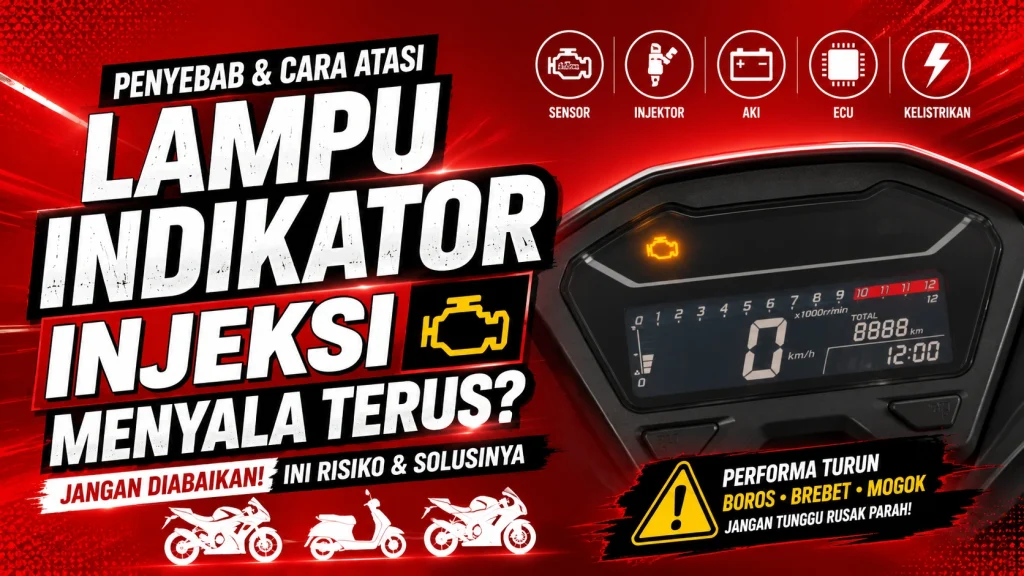 Lampu Indikator Injeksi Menyala Terus Ini Solusinya