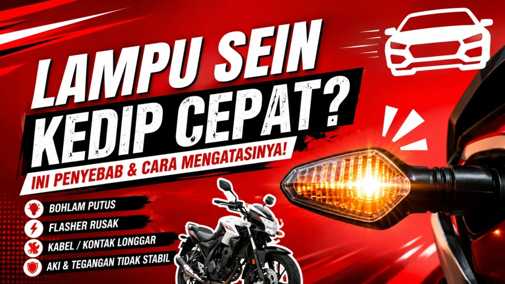 Lampu Sein Kedip Cepat dan Apakah Normal