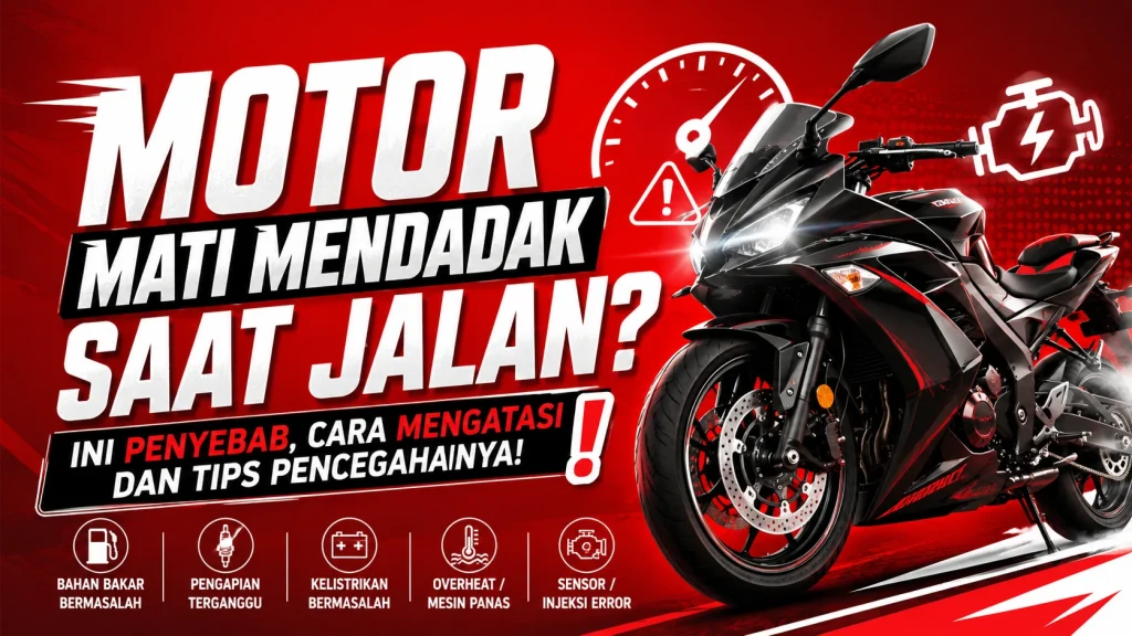 Motor Mati Mendadak Saat Jalan