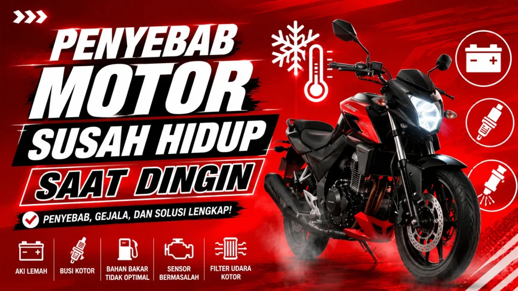 Penyebab Motor Susah Hidup Saat Dingin dan Cara Mengatasinya