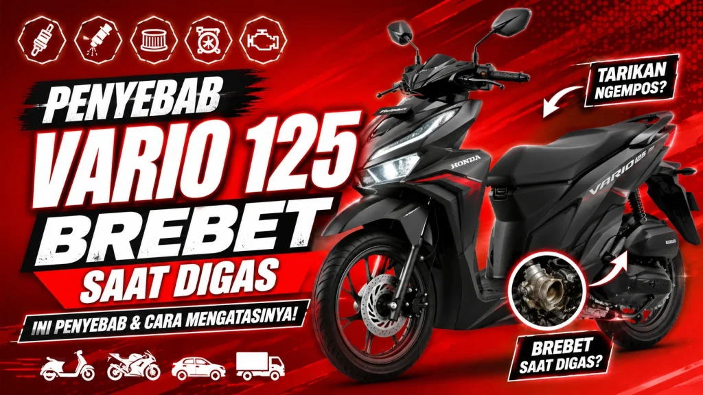 Penyebab Motor Vario 125 Brebet Saat Digas