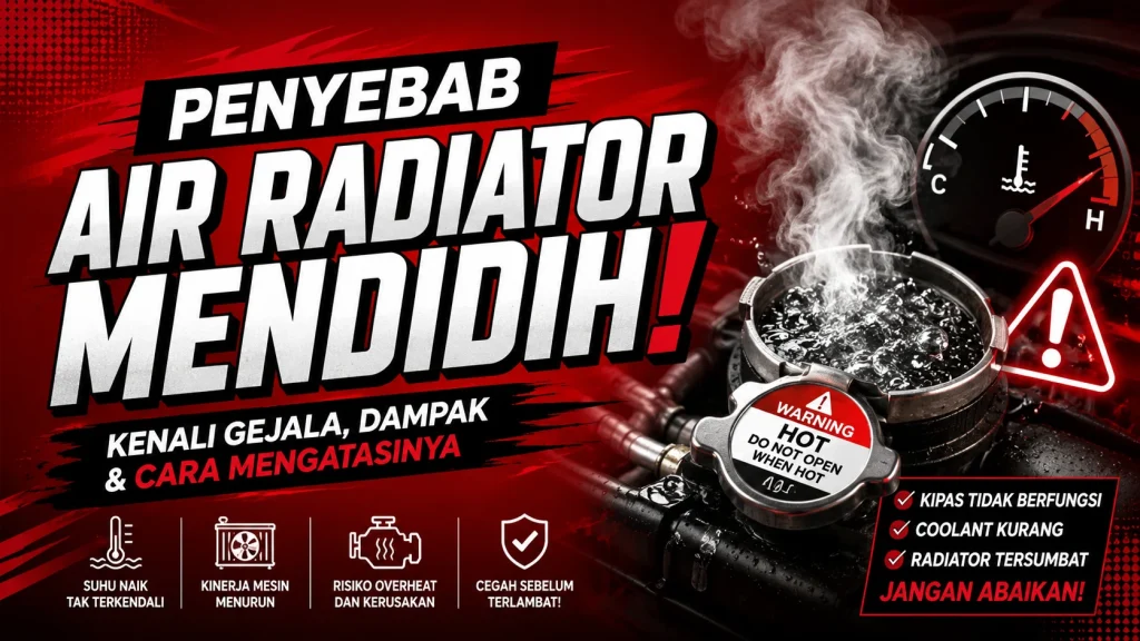 Penyebab Air Radiator Mendidih