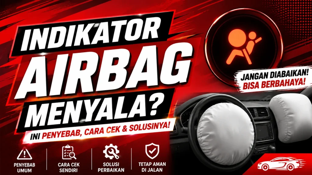 Penyebab Indikator Airbag Menyala