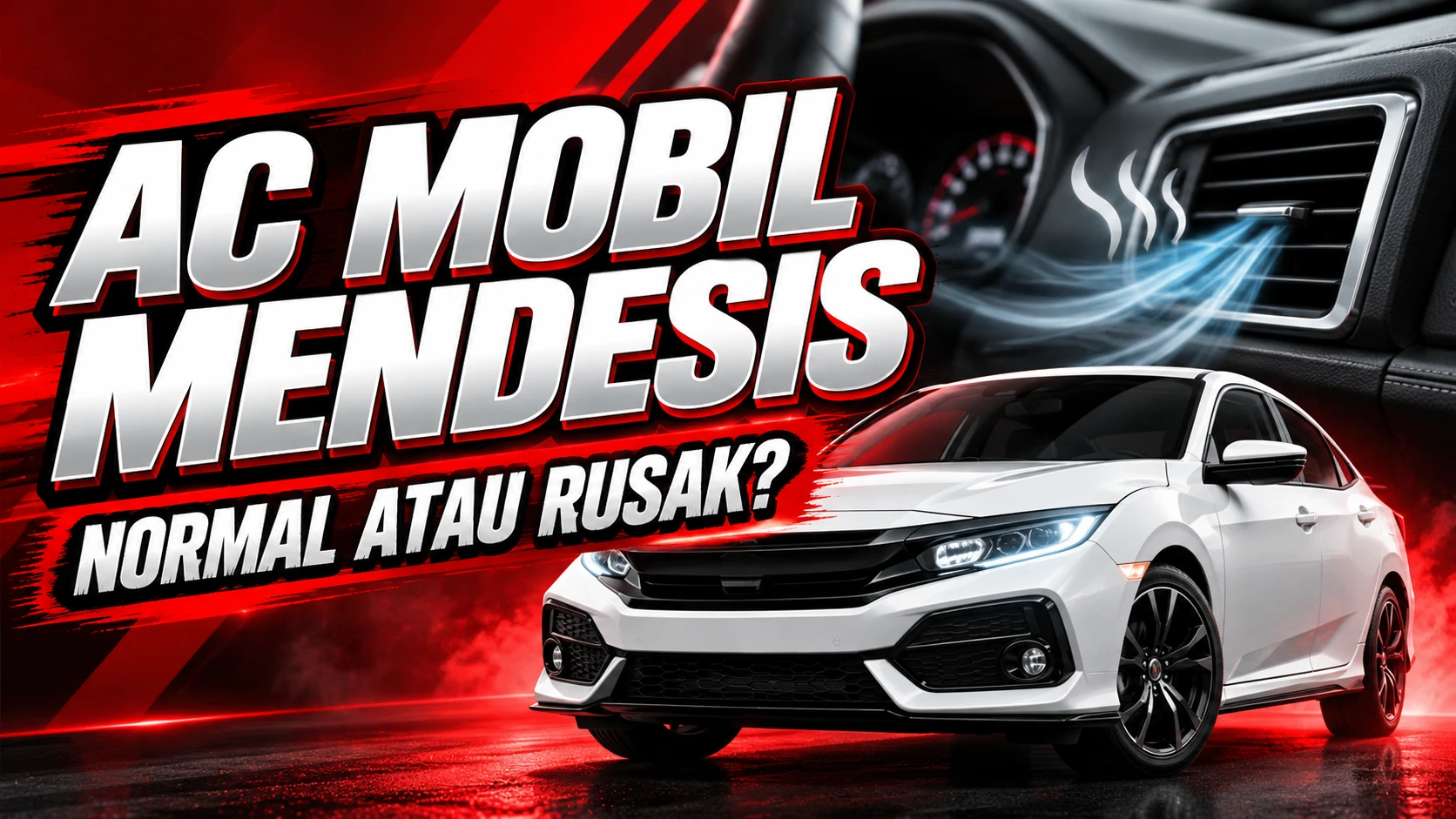 AC Mobil Berbunyi Mendesis? Ini Penyebab dan Cara Mengatasinya