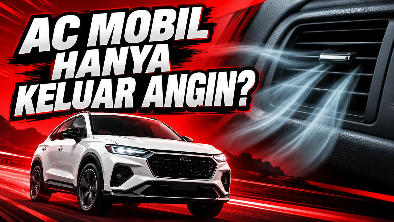 AC Mobil Tiba-Tiba Tidak Dingin Hanya Keluar Angin? Cek Penyebabnya