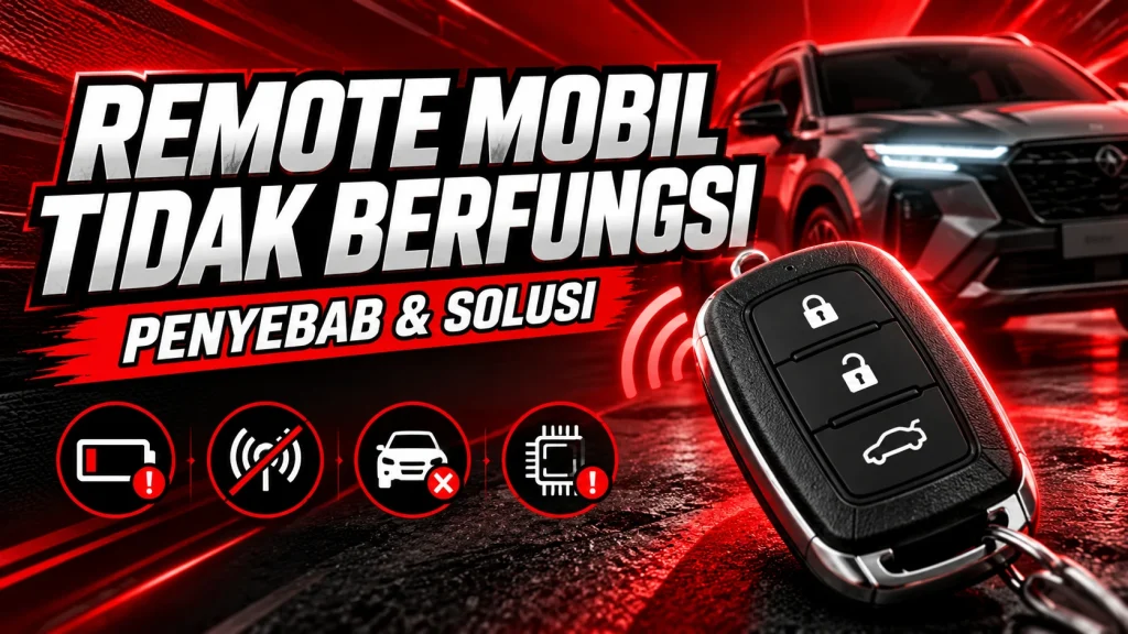 Cara Mengatasi Remote Mobil Tidak Berfungsi dan Penyebabnya