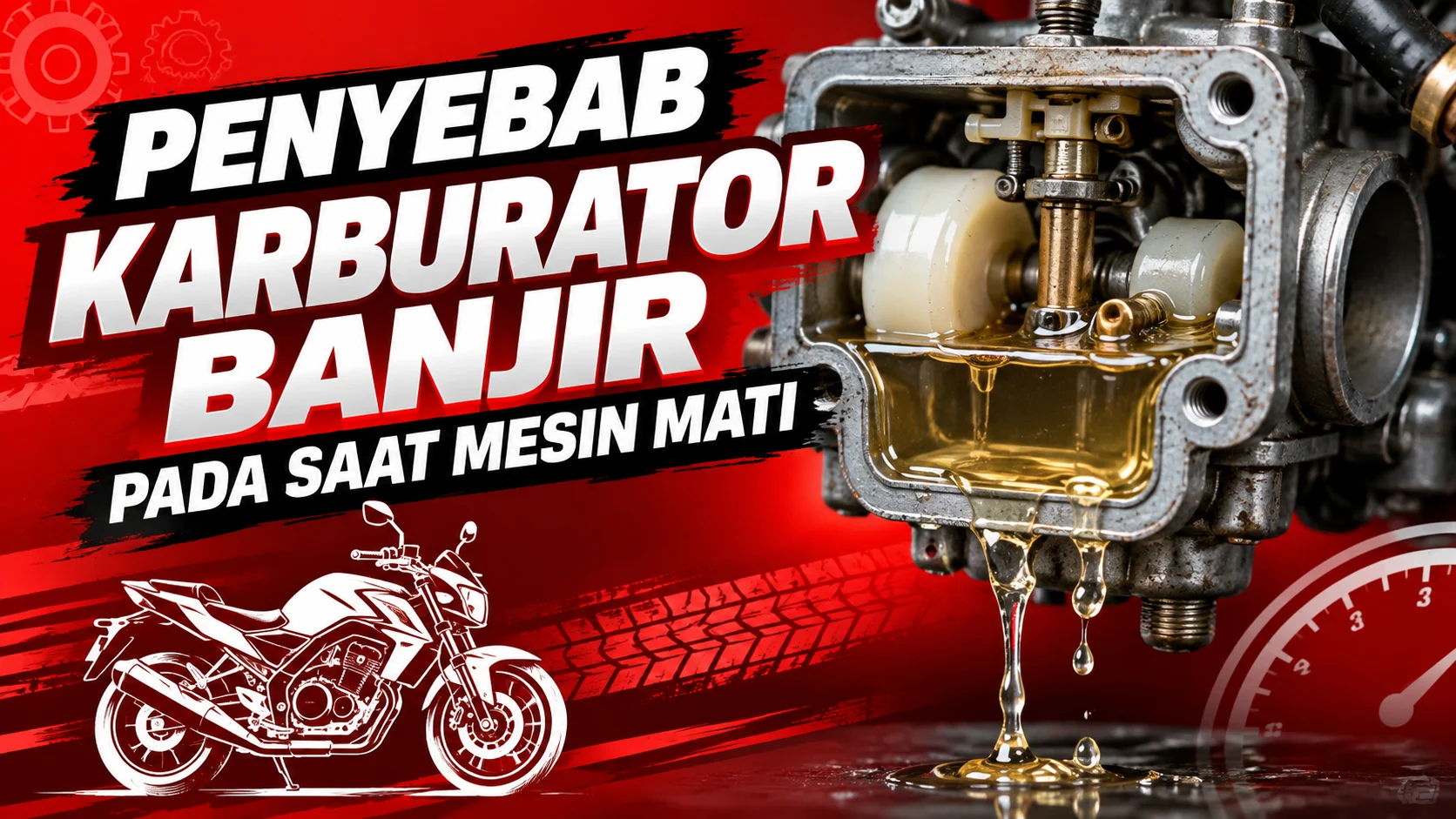 Penyebab Karburator Banjir pada Saat Mesin Mati